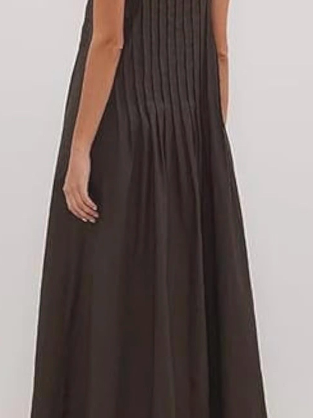 Amazon spaghetti strap V-Neck Maxi Sundress - Picture 7 of 7